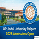 OP Jindal University Begins UG/PG Admission 2026 @opju.ac.in; Check Admission Process Here